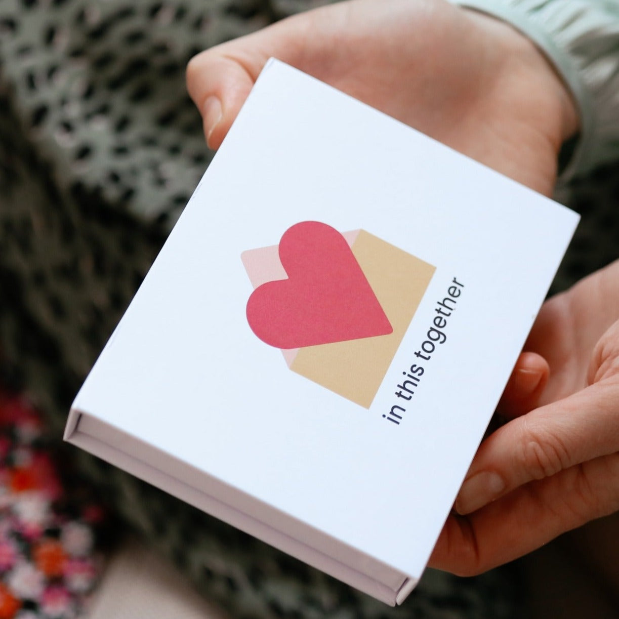 in this together cards. The perfect new mum gift: 12 cards in a keepsake box, containing words of support for new mums. 